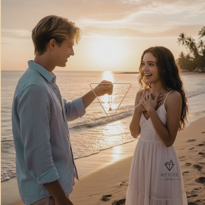 Aurora Good Luck Silver Necklace