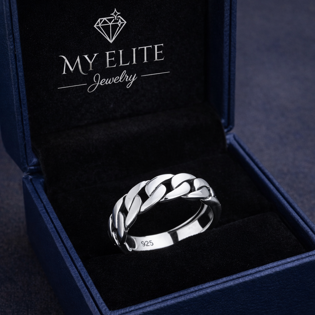 Vintage Link 925 Ring