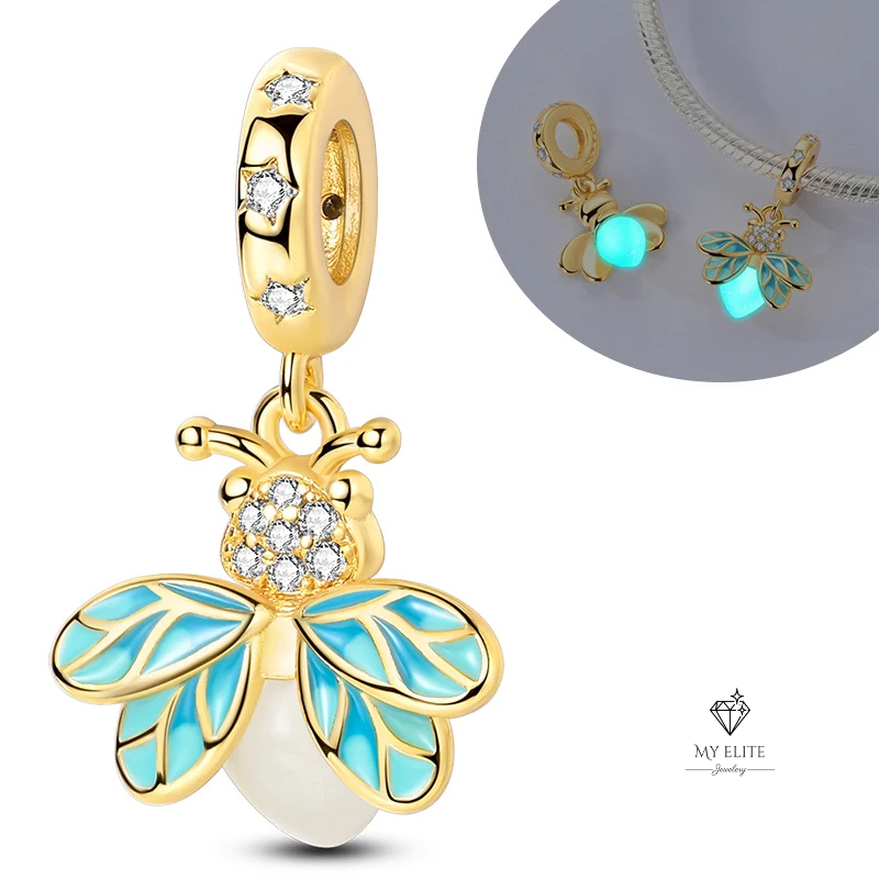 LunaGlow Firefly Charm