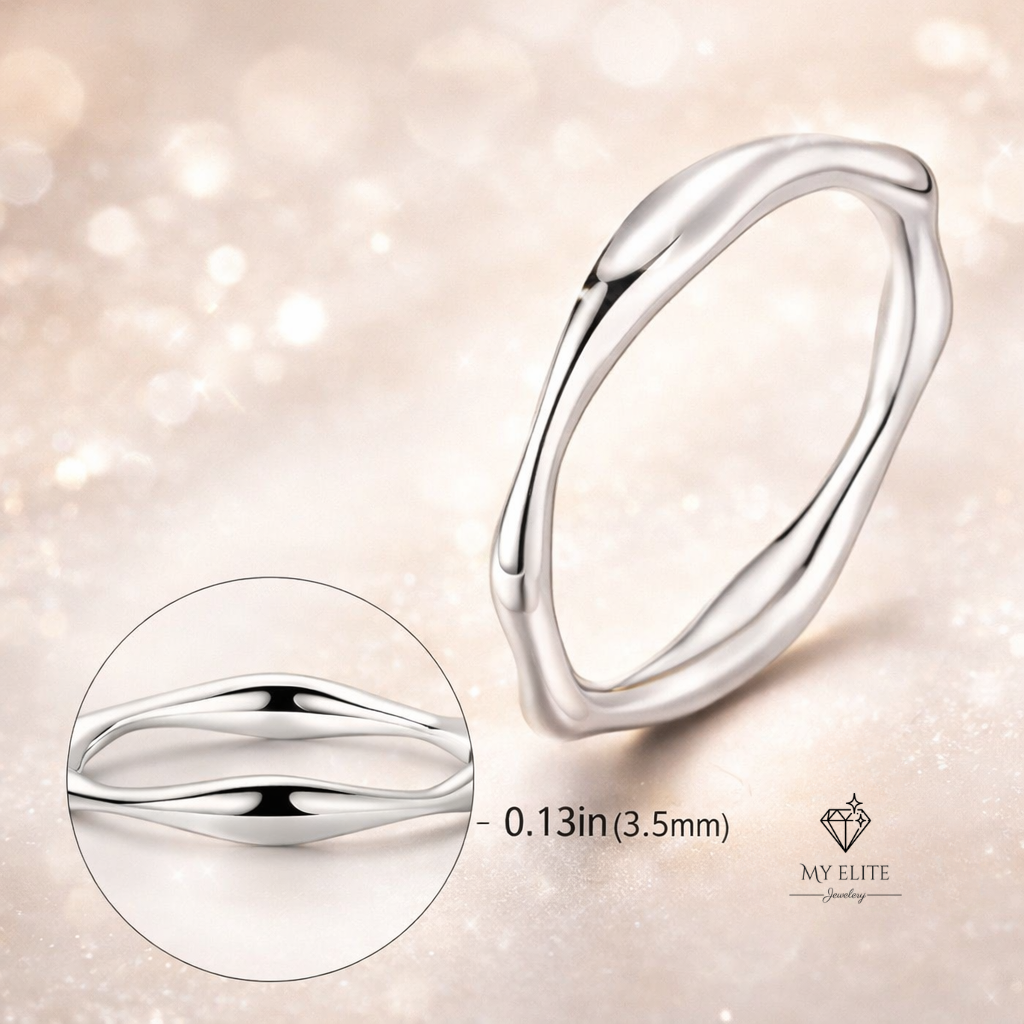Timeless Plain Silver Ring