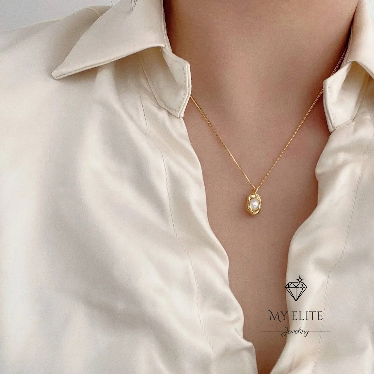 Romantic Pearl neckless