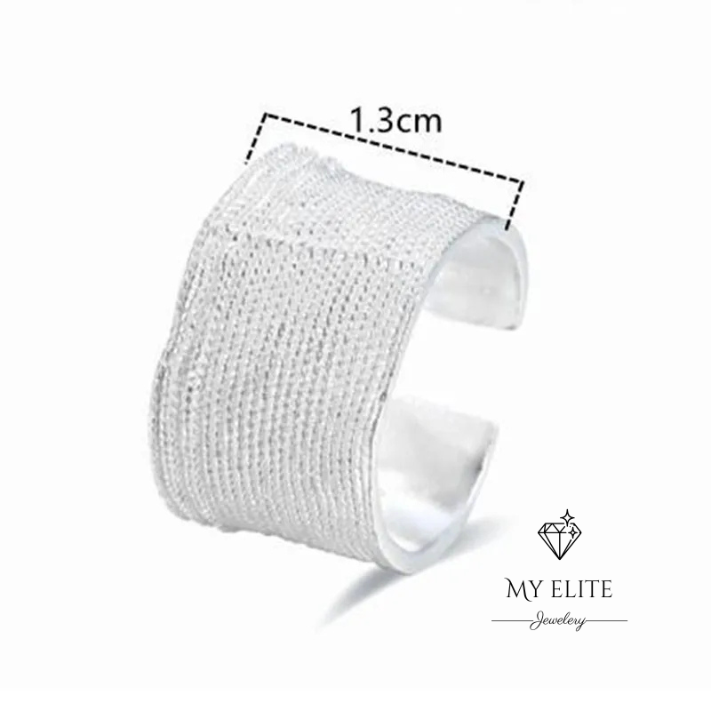 Textured Majesty 925 Ring