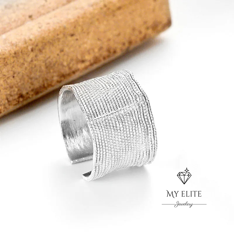 Textured Majesty 925 Ring