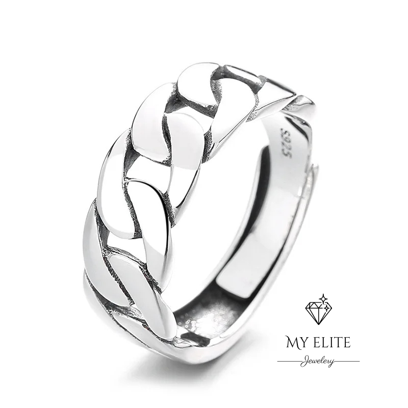 Vintage Link 925 Ring